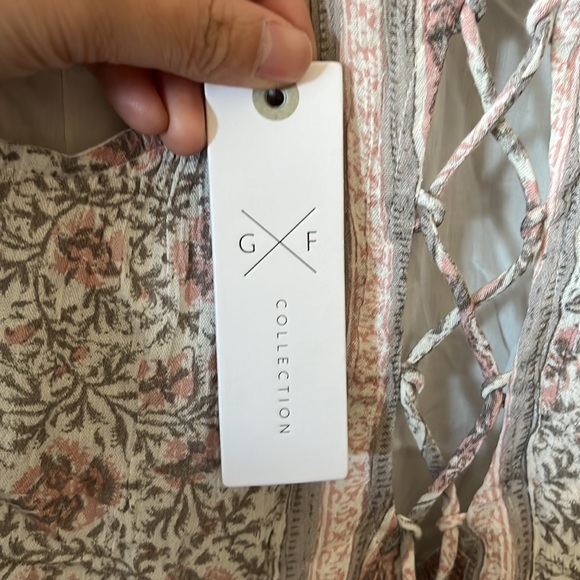 NWT Gentle Fawn Laguna Light Savana Floral Print Racerback Dress S - Picture 11 of 14